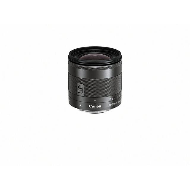 Canon EF-M 11-22mm f/4-5.6 STM Lens, Black - 7568B002