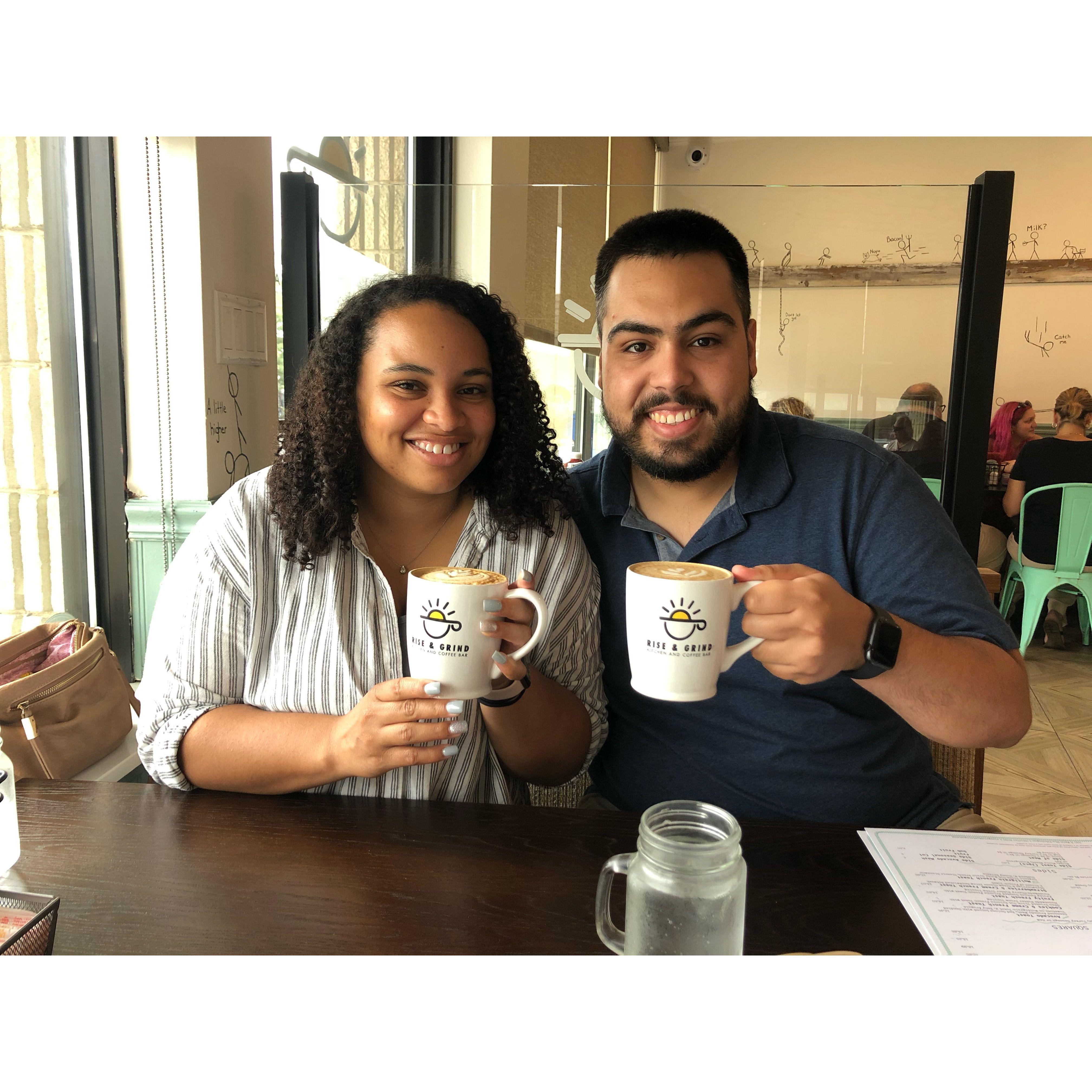 We appreciate a good cup of coffee