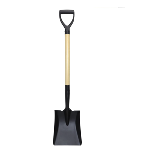 Square Shovel, Shovels for Digging with D-Handle, Overall 41-Inch Long Garden Shovel, Transfer Shovel, Snow Shovel for Car, Garden Tools