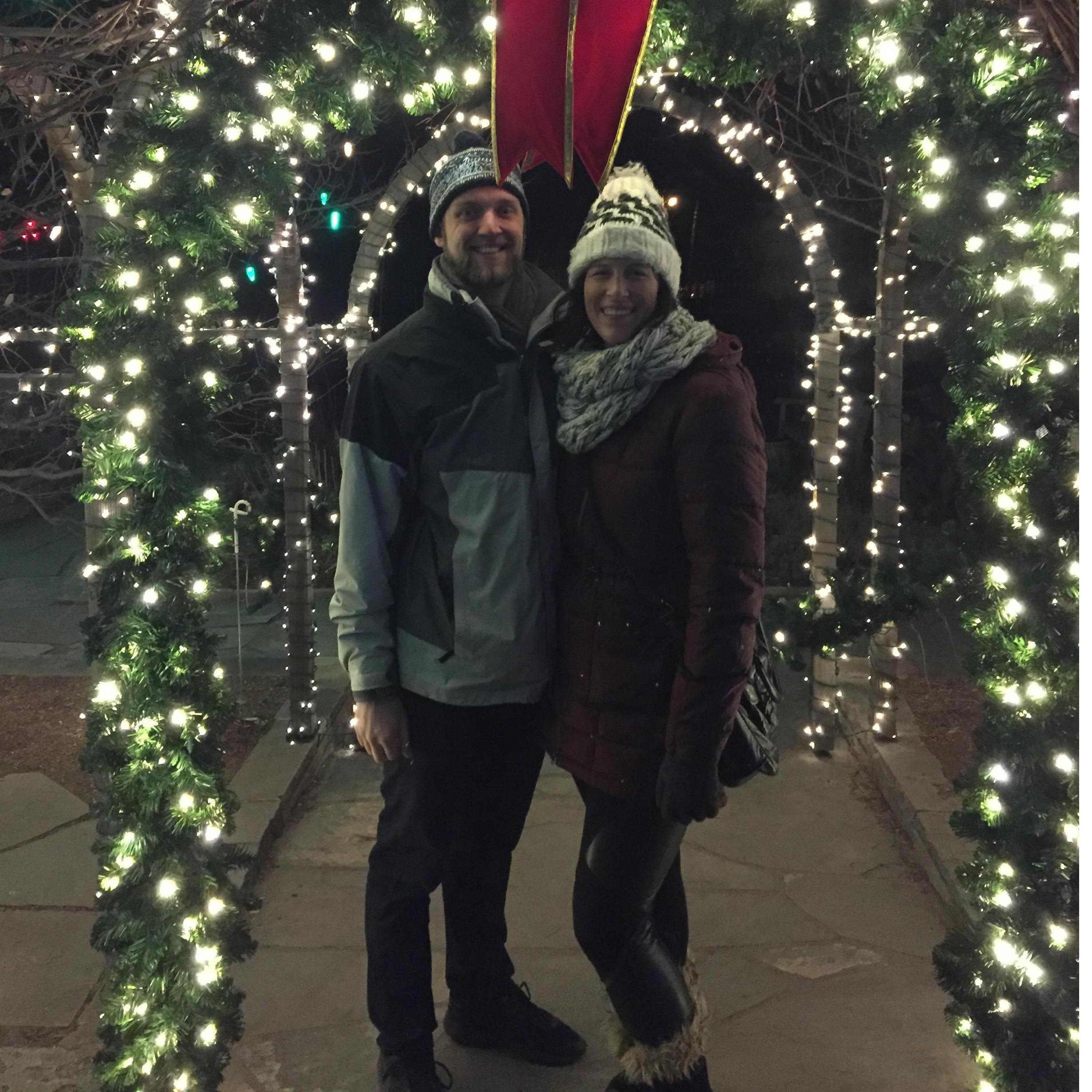 Blossoms of Light at one of our favorites, the Denver Botanic Gardens