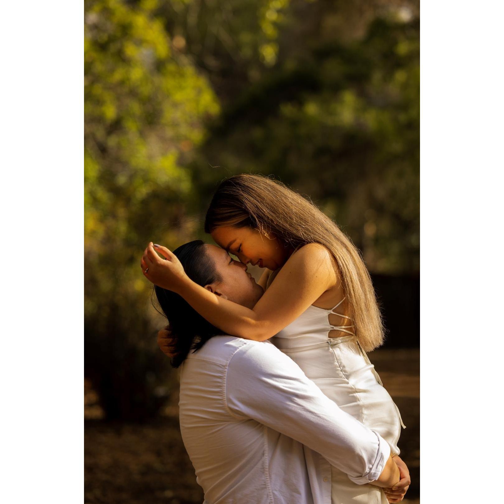 Engagement Photoshoot at Redwood Grove!