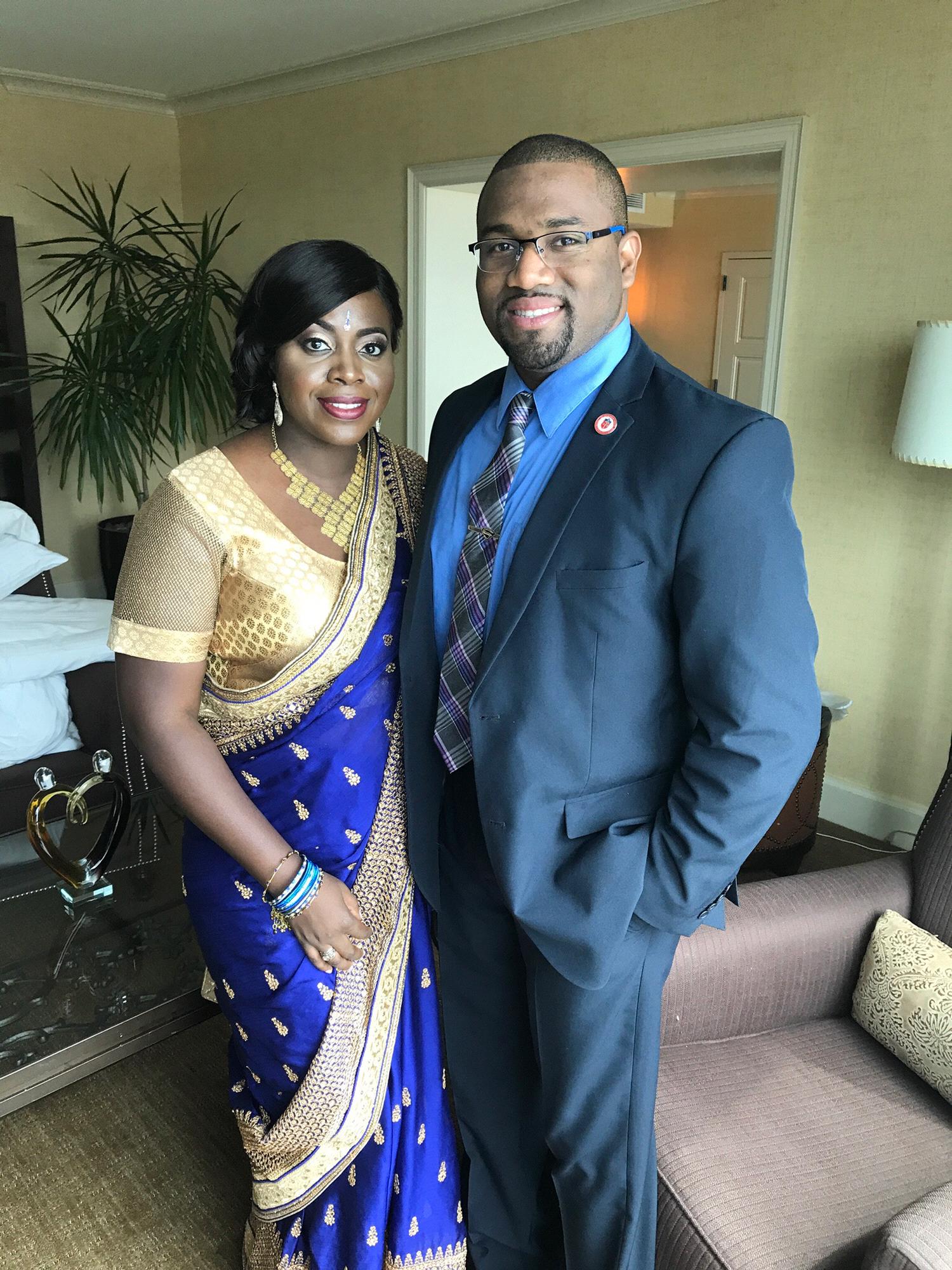 Sari game strong! We love Indian weddings