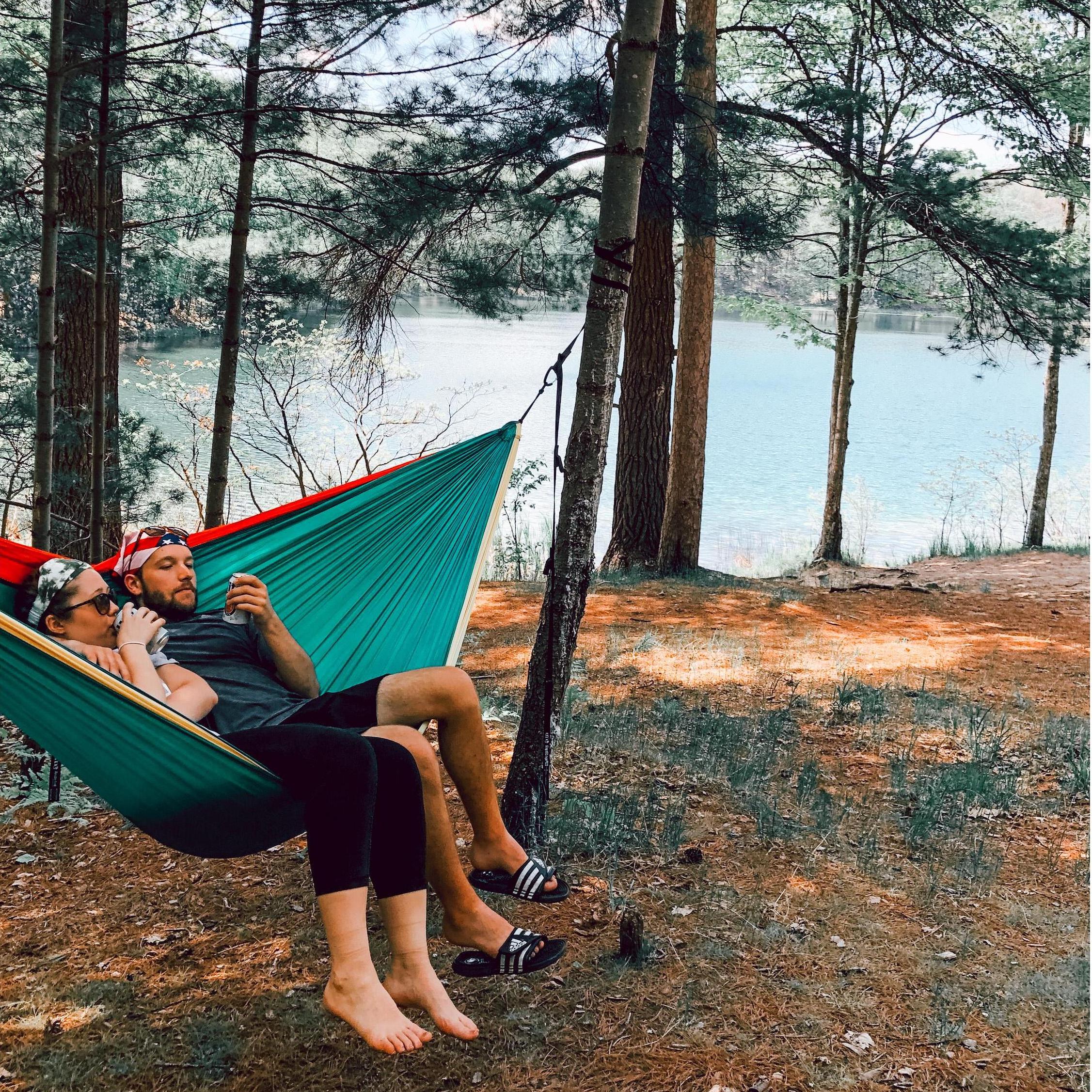 Hanging out at Bowman Lake