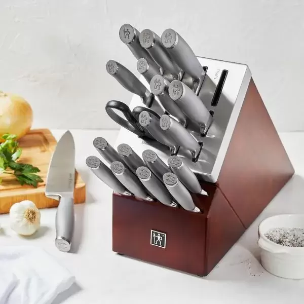 Modernist 14-Piece Self-Sharpening Knife Block Set