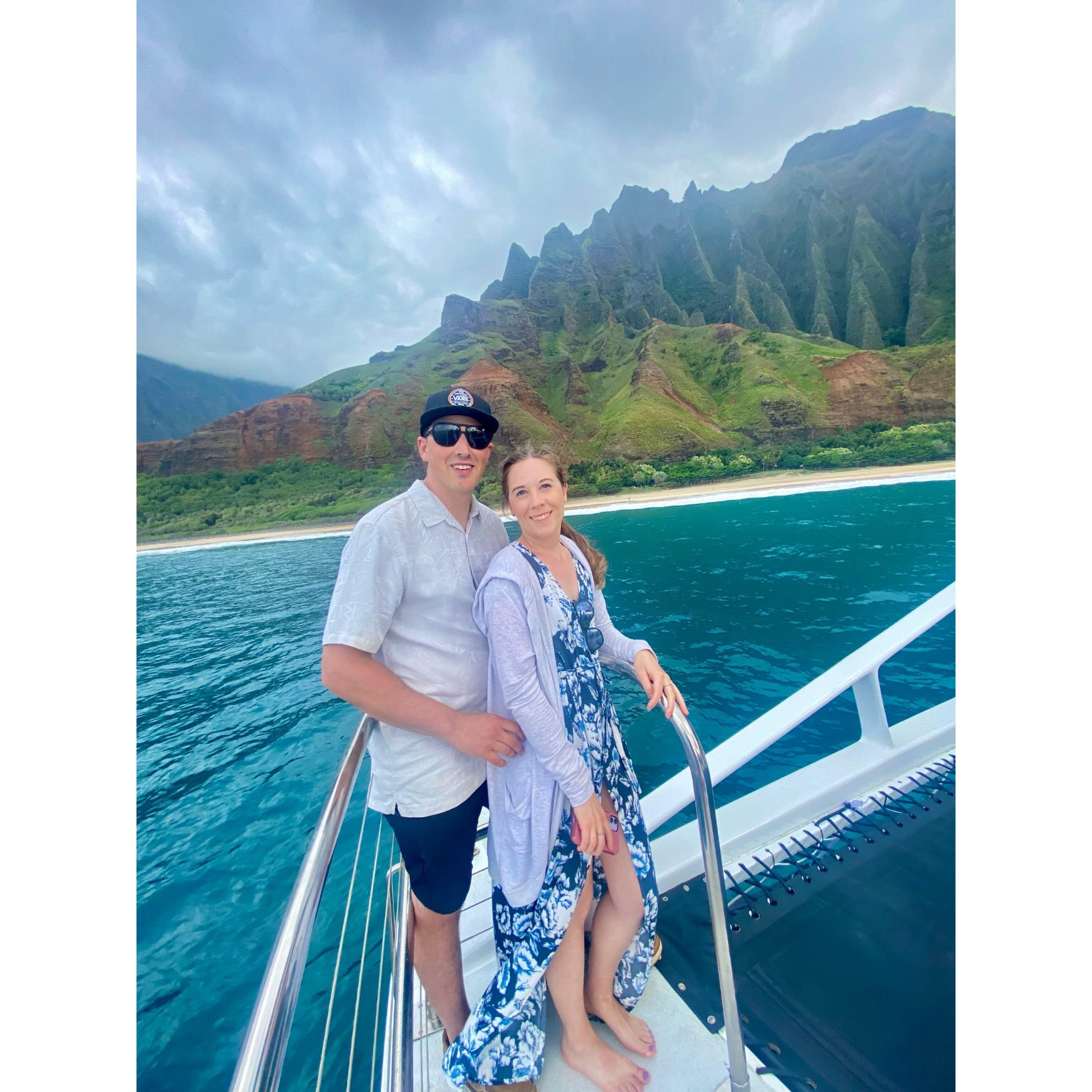 Napali Coast in Kauai