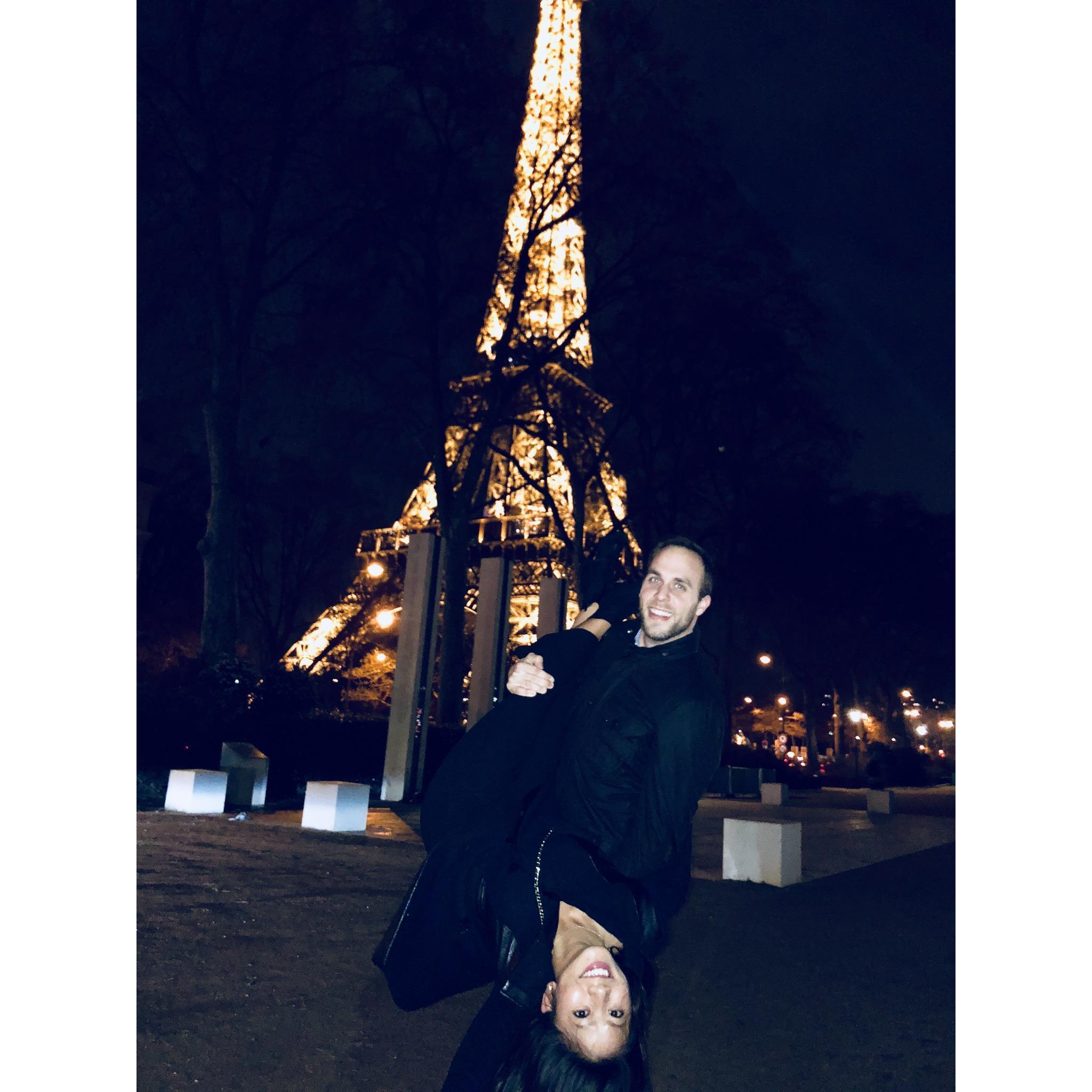 Our first trip to Paris, the start of a yearly tradition.
