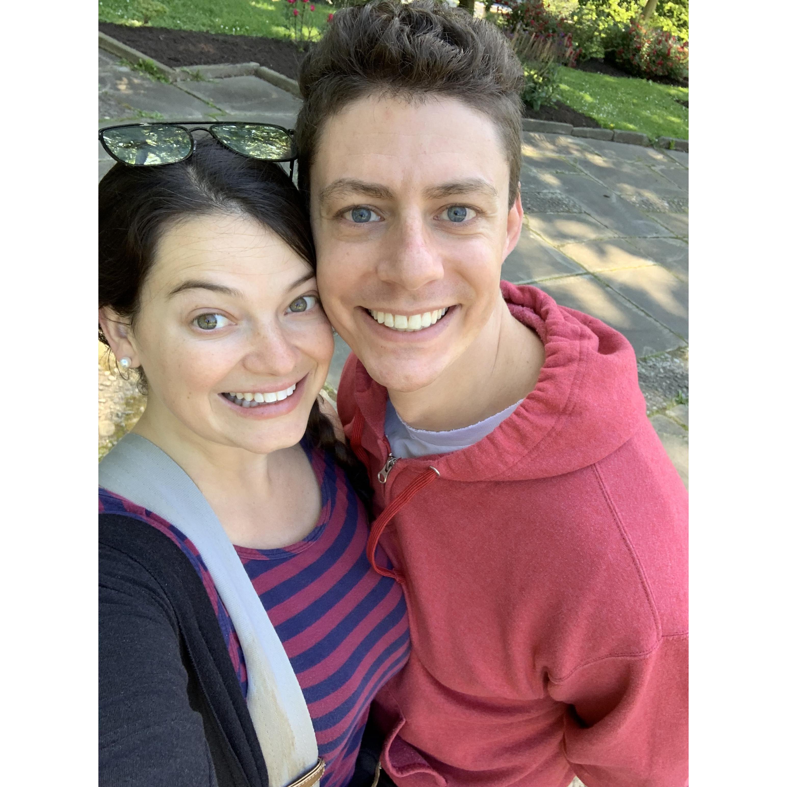 First time exploring Cleveland together.