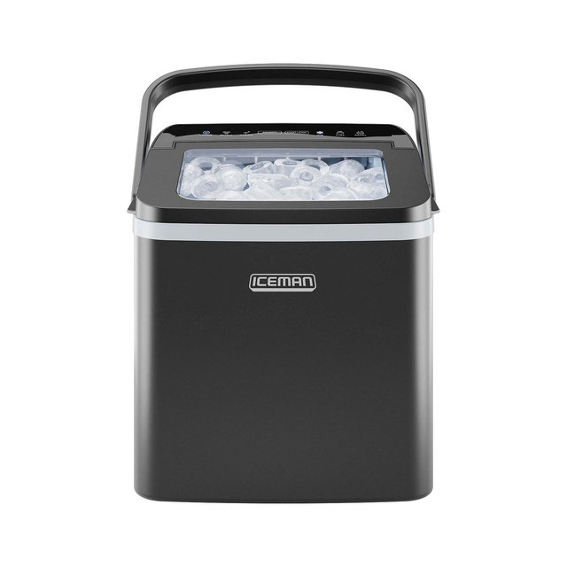 Chefman 0.88lb Dual-Size Countertop Bullet Ice Machine