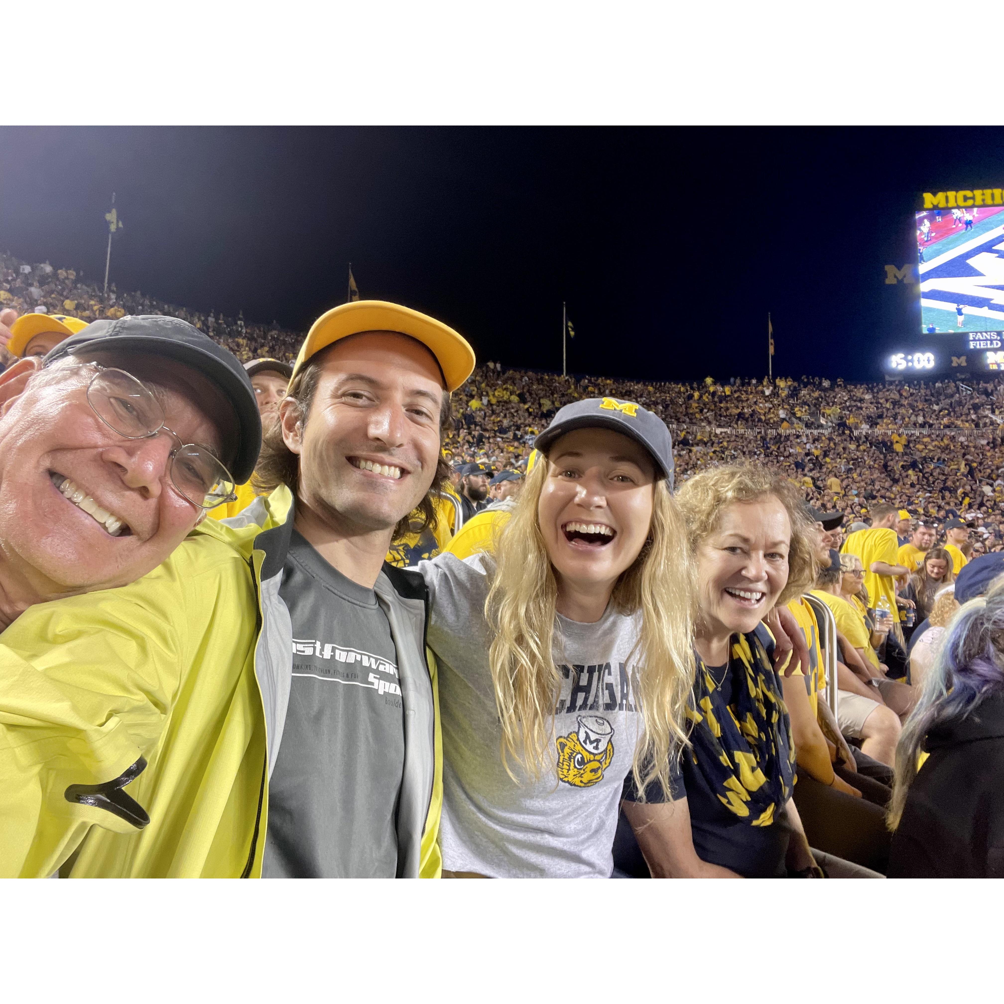 HUGE football family