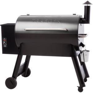 Eastwood Series 34 in. Wood Pellet Grill in Silver Vein