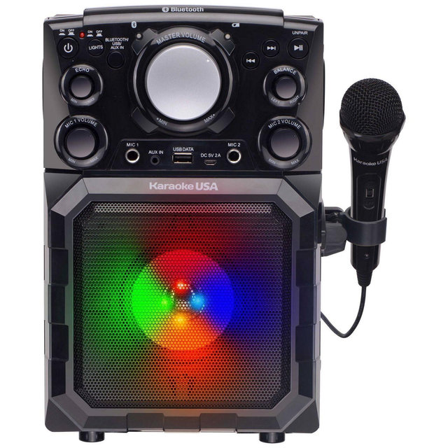 Karaoke USA Portable MP3 Karaoke Player