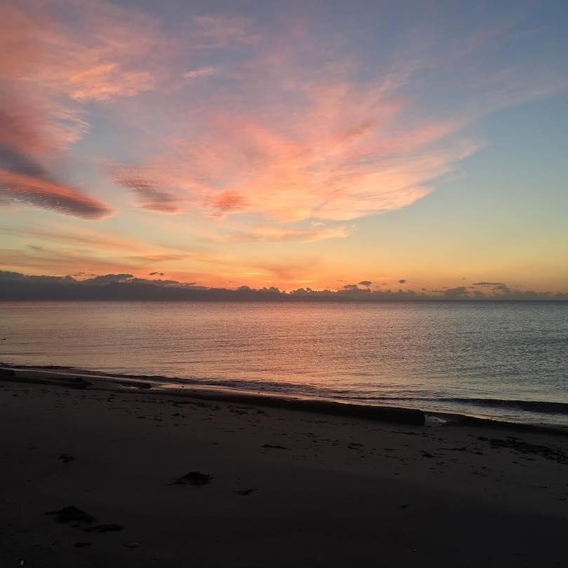 Sunset at West Beach Oak Harbor, WA.