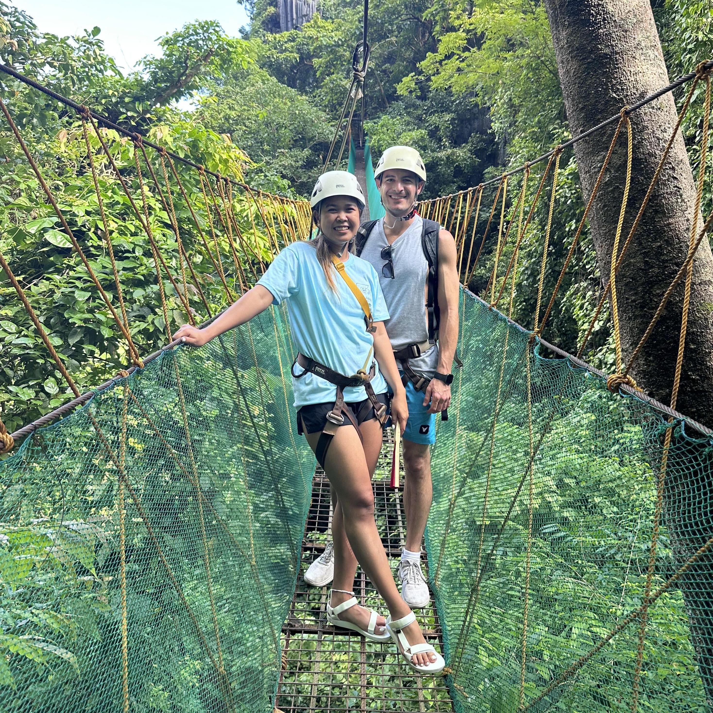 Canopy Walk in El Nido, Philippines, October 2023