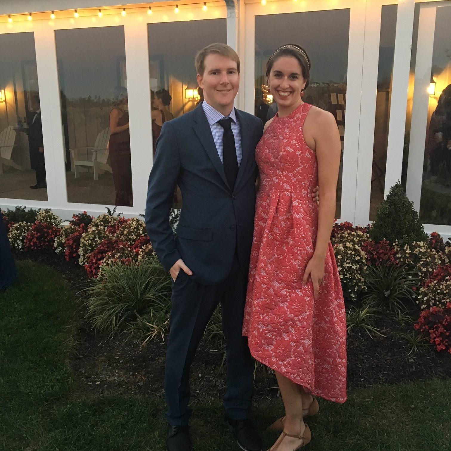 At a friends wedding in VA