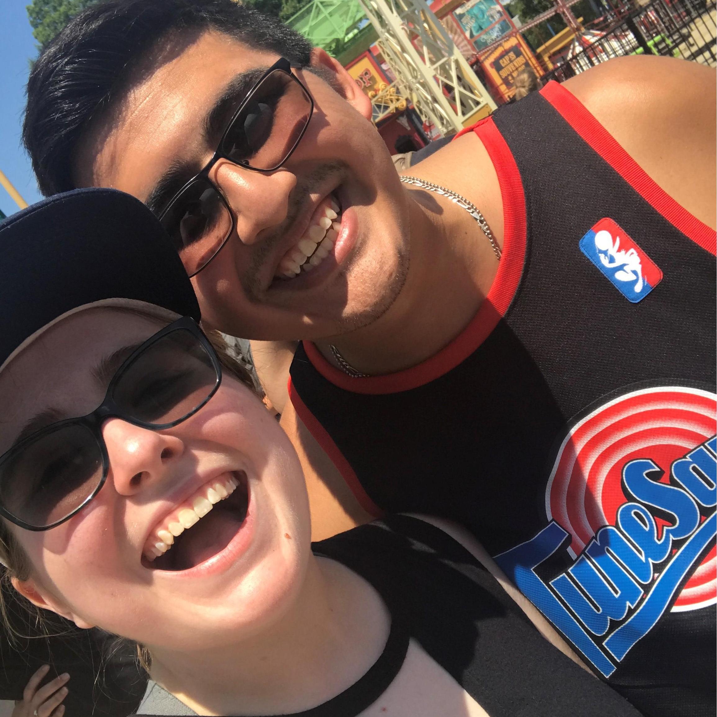 Our very first date at Six Flags Over Georgia! July 2019