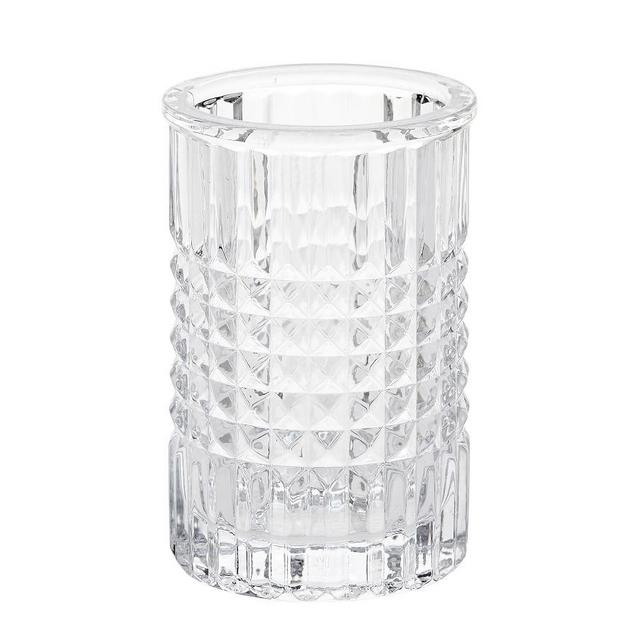 Pressed Glass Toothbrush Holder