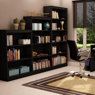 Axess 3-Shelf Bookcase