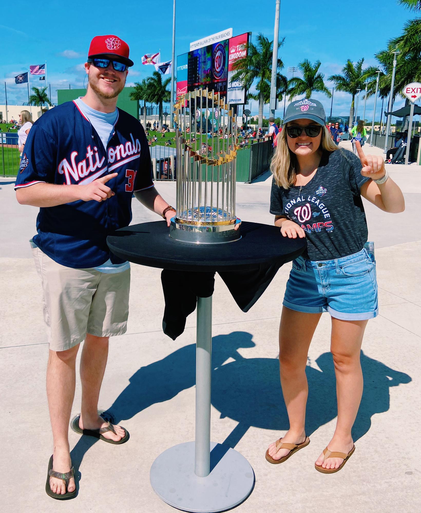 Nats spring training in Florida February 2020