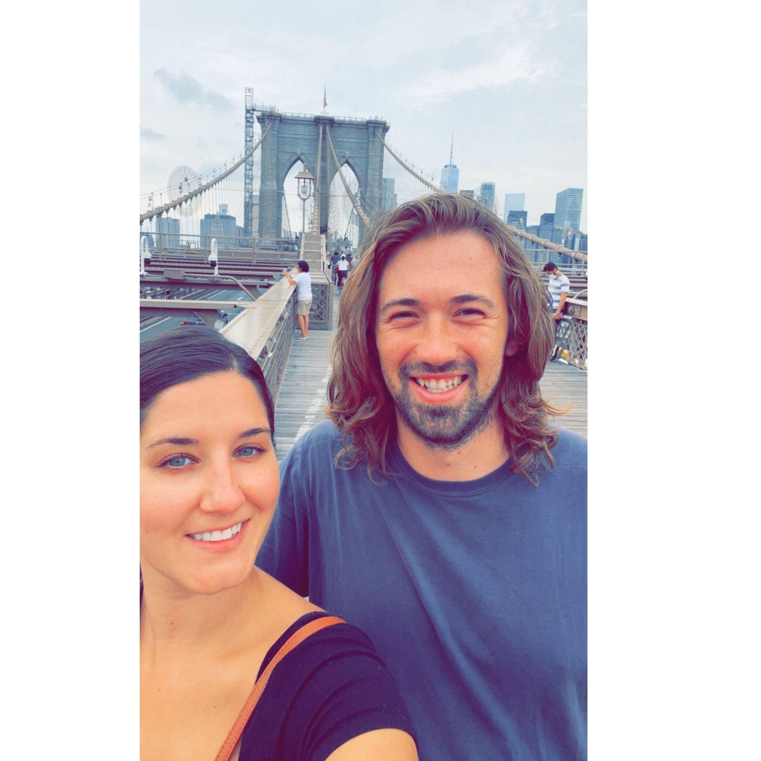 Exploring Brooklyn together for 1st time