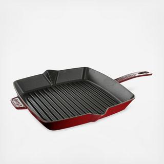 American Cast Iron Square Grill Pan