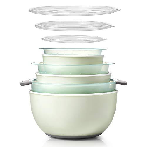 OXO Good Grips 9-Piece Nesting Bowl & Colander Set