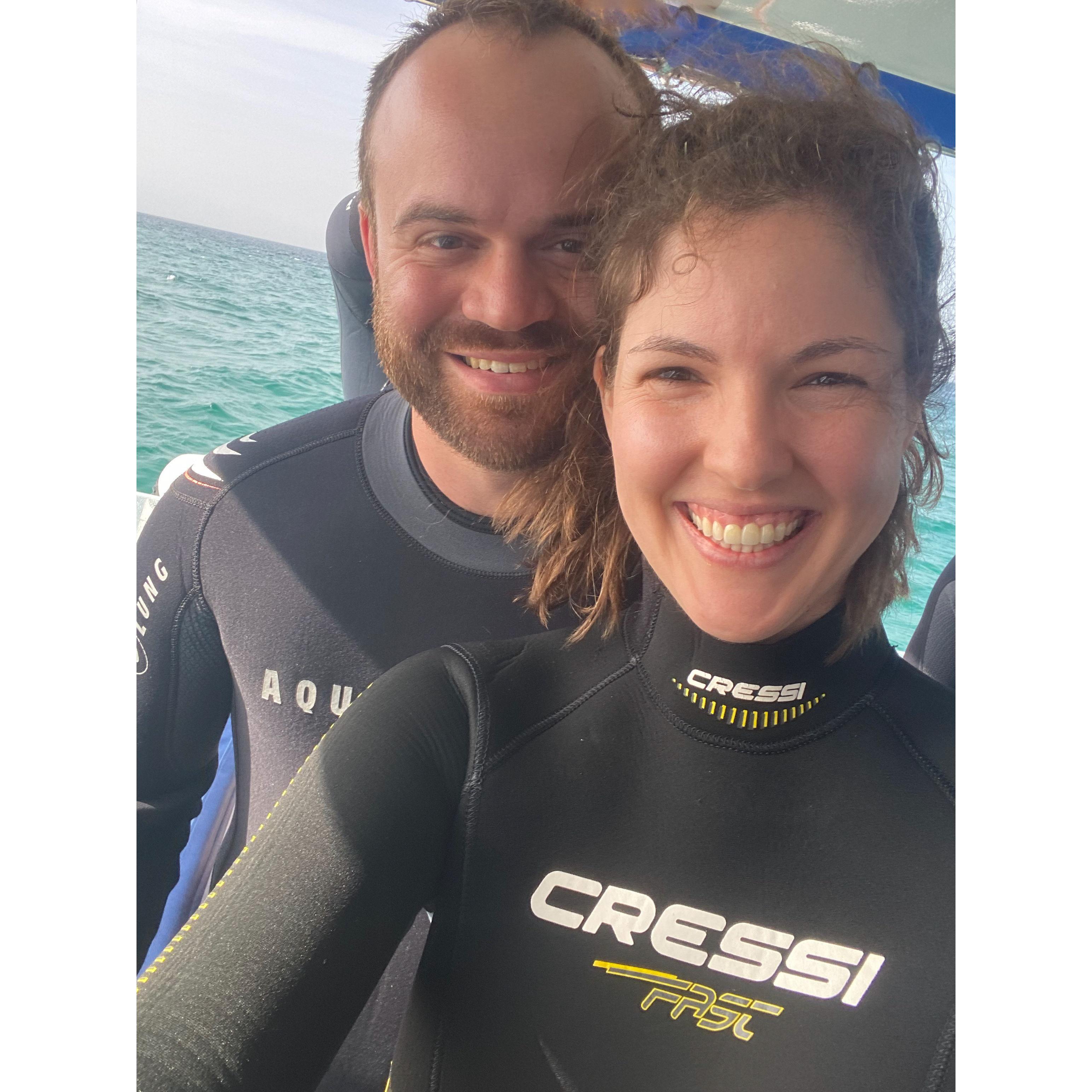 Scuba diving in Oman!