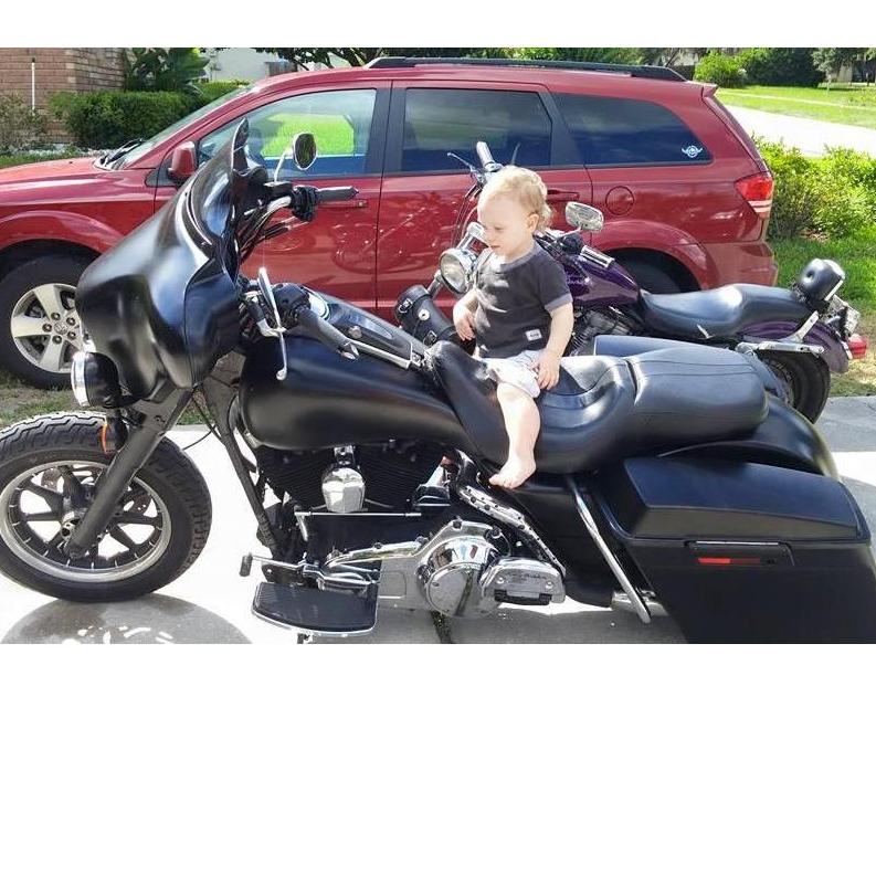 When your dad is a biker. (Landyn)