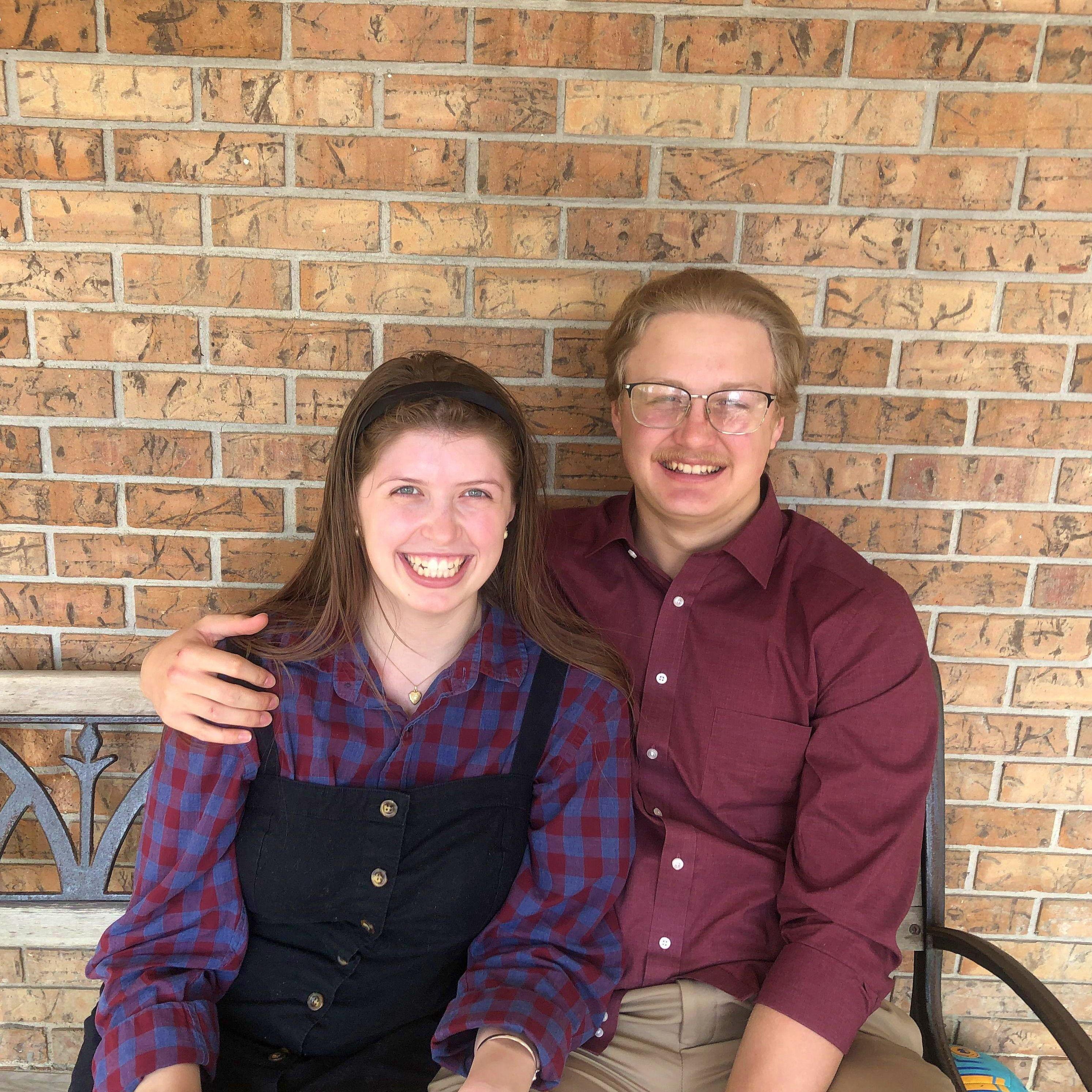 The first picture we have together