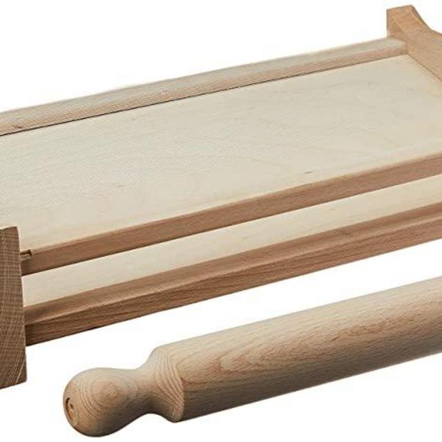 Eppicotispai"Chitarra" Pasta Cutter with 32cm/12.5-Inch Rolling Pin