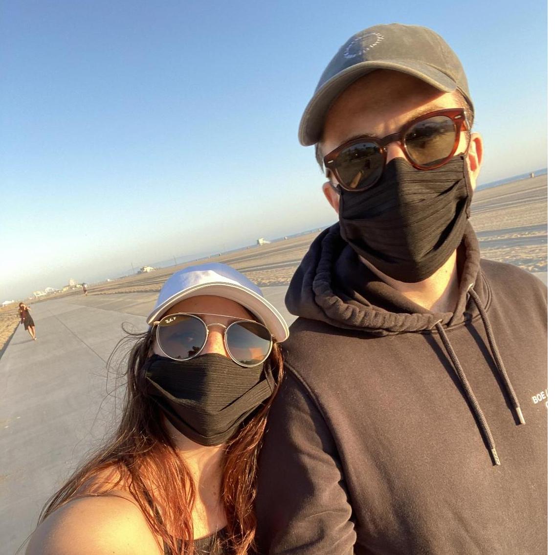 AND some fresh air before they knew they would still be wearing masks a year later.