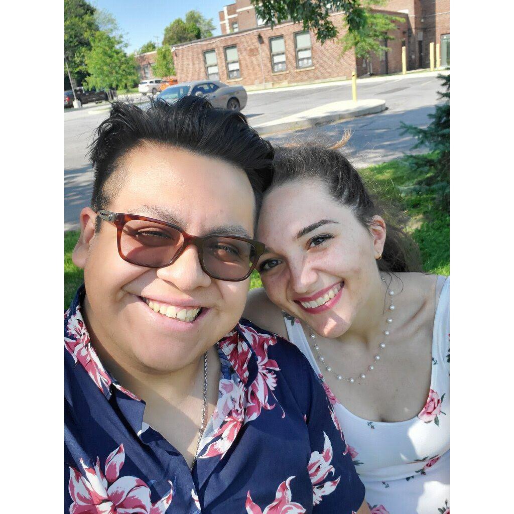 A very special place for both of us.