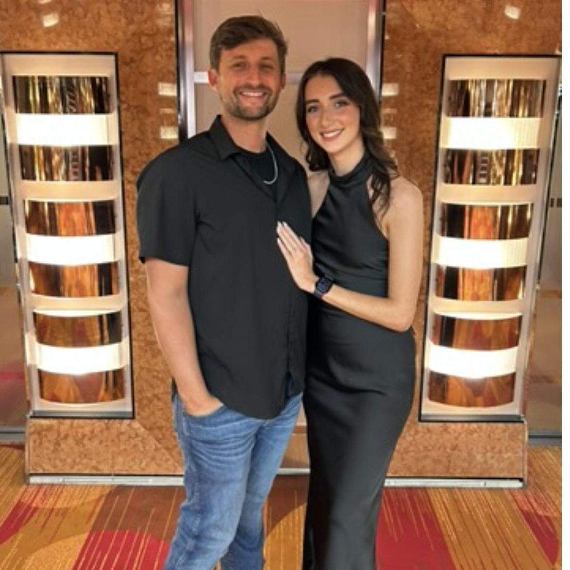 Formal Night as Fiances.