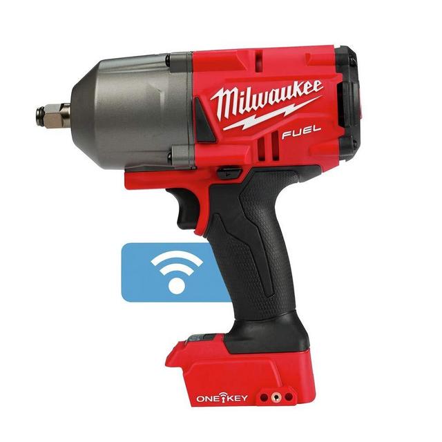 Milwaukee M18 FUEL w/ONE-KEY 18-Volt Lithium-Ion Brushless Cordless 1/2 in. High Torque Impact Wrench w/Friction Ring