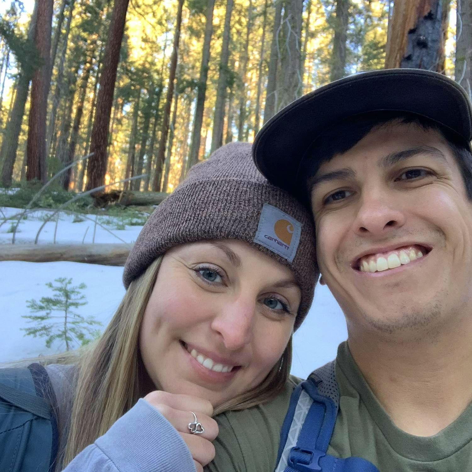 In Sequoia, Alyssa's favorite place