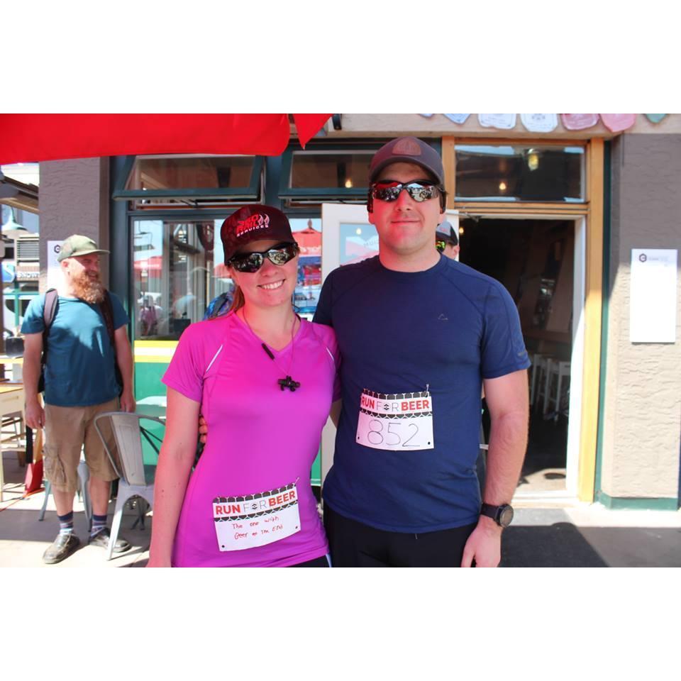 After a "trail" 5k in Snowmass Colorado, 2018