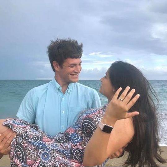 The day we got engaged! July 5, 2020 @ Hutchinson Island, Florida! Now we are getting married on the opposite coast and our love has grown even stronger since our engagement!