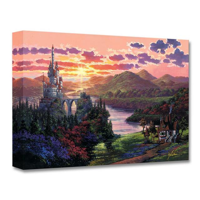 Beauty and the Beast ''The Beauty in Beast's Kingdom'' Giclée on Canvas by Rodel Gonzalez