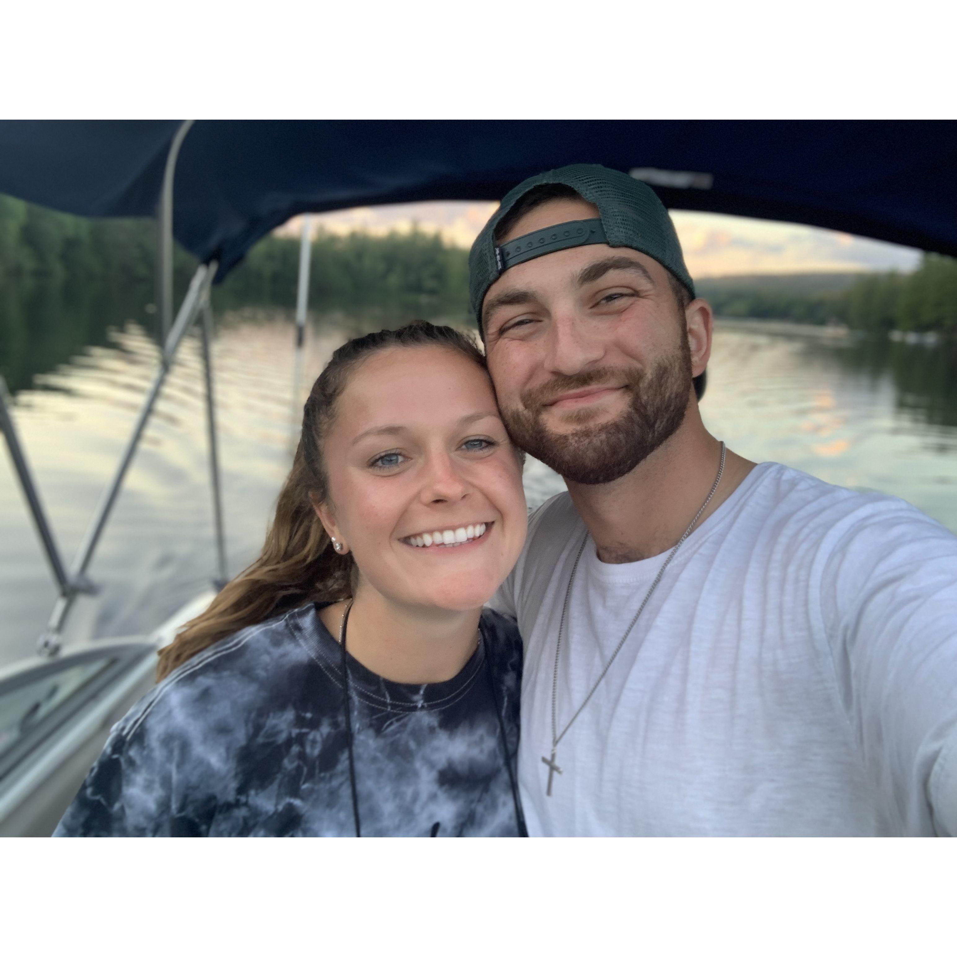 First trip up to NH, when Eddie asked Sydney to be his girlfriend