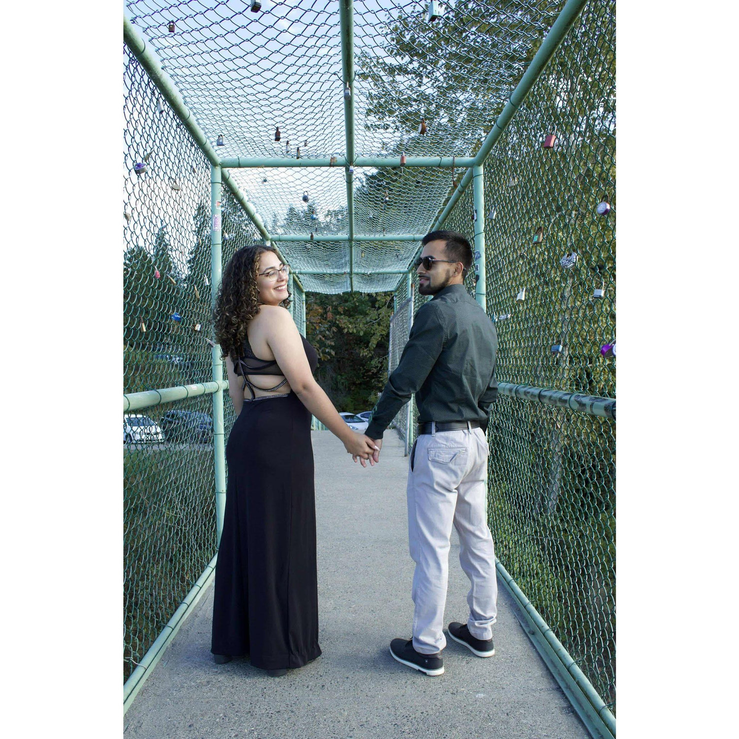 Engagement photo shoot.