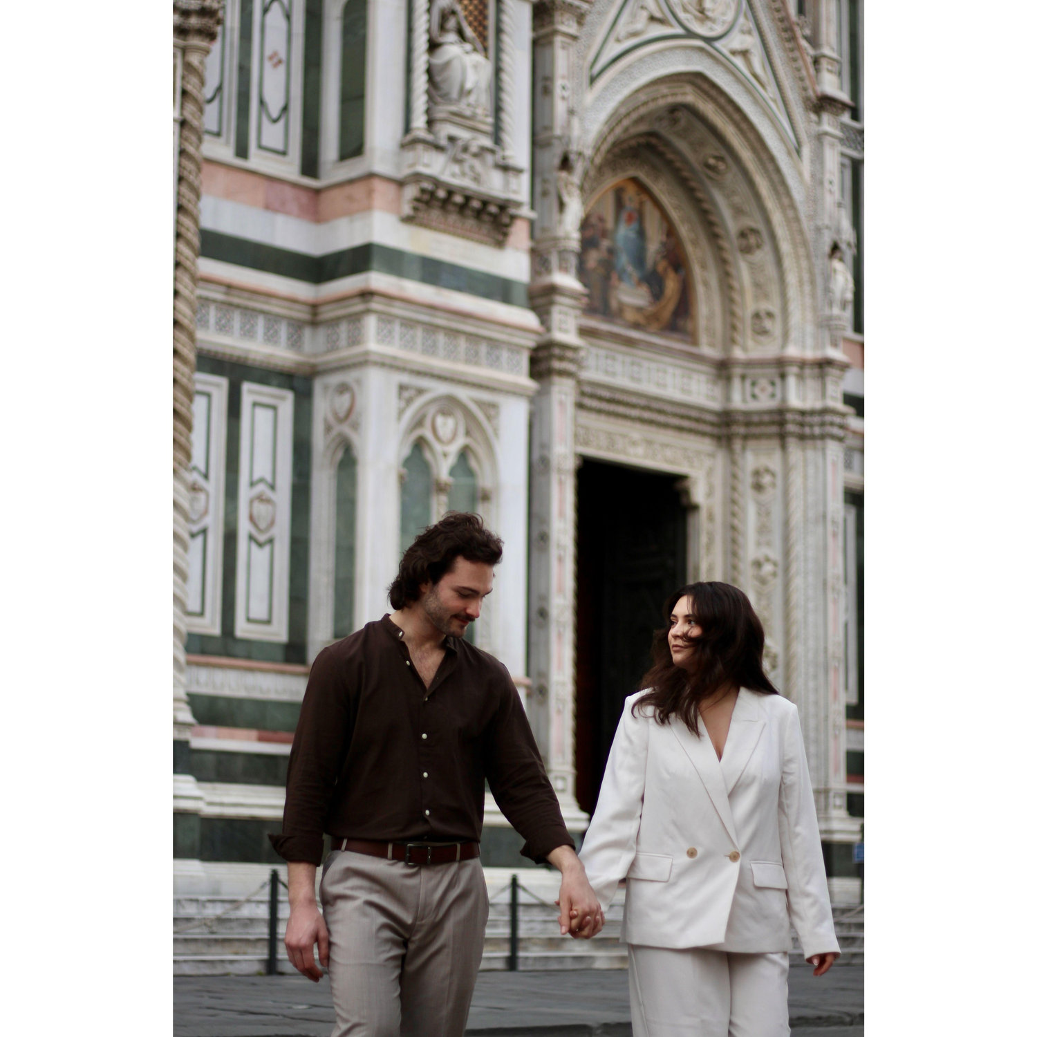 Engagement photoshoot in Florence Italy