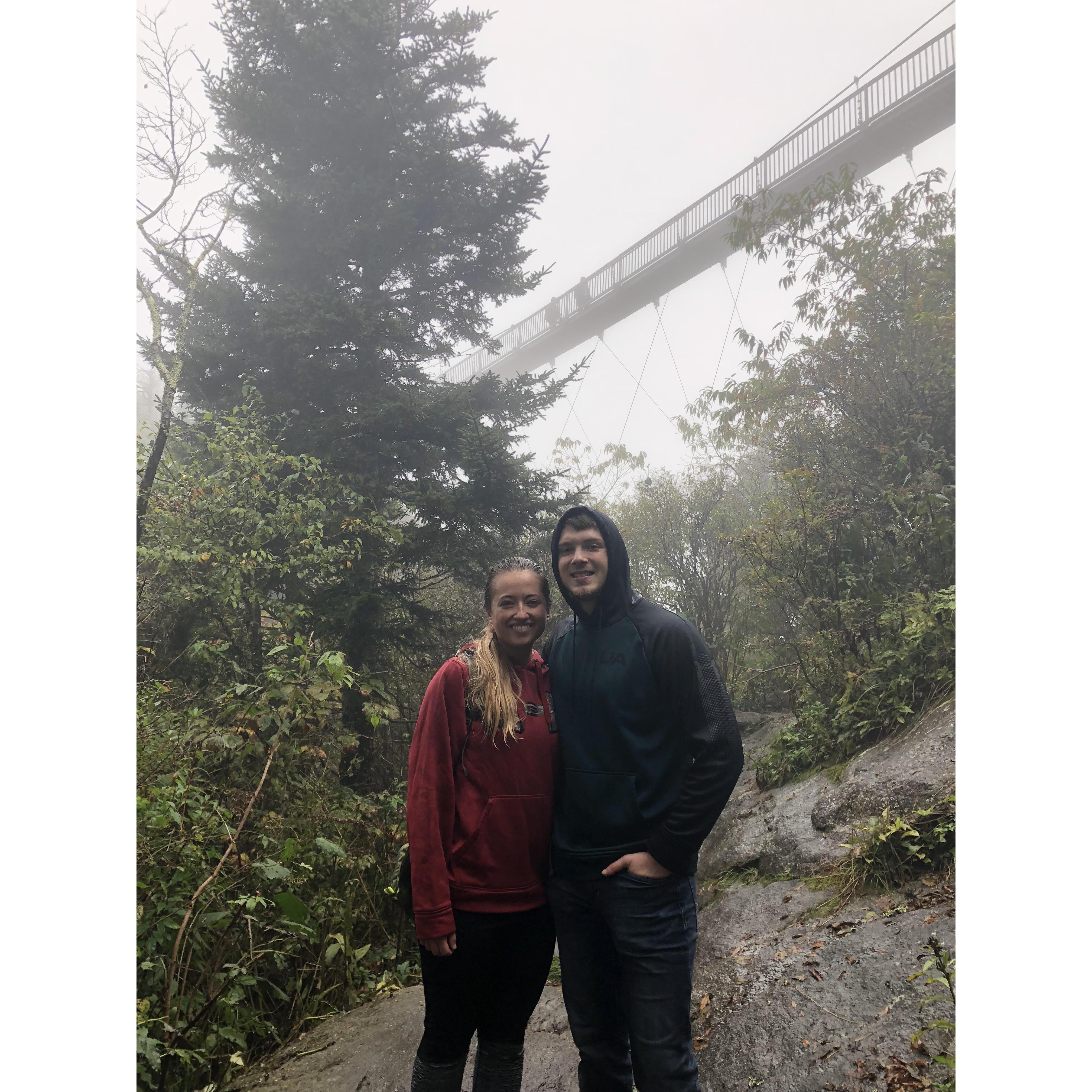 Mile High Swinging Bridge, Grandfather Mountain, NC
