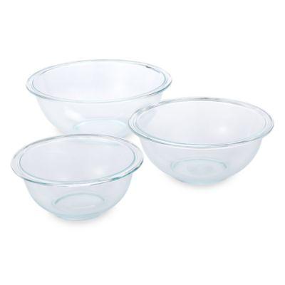 Pyrex® 3-Piece Mixing Bowl Set