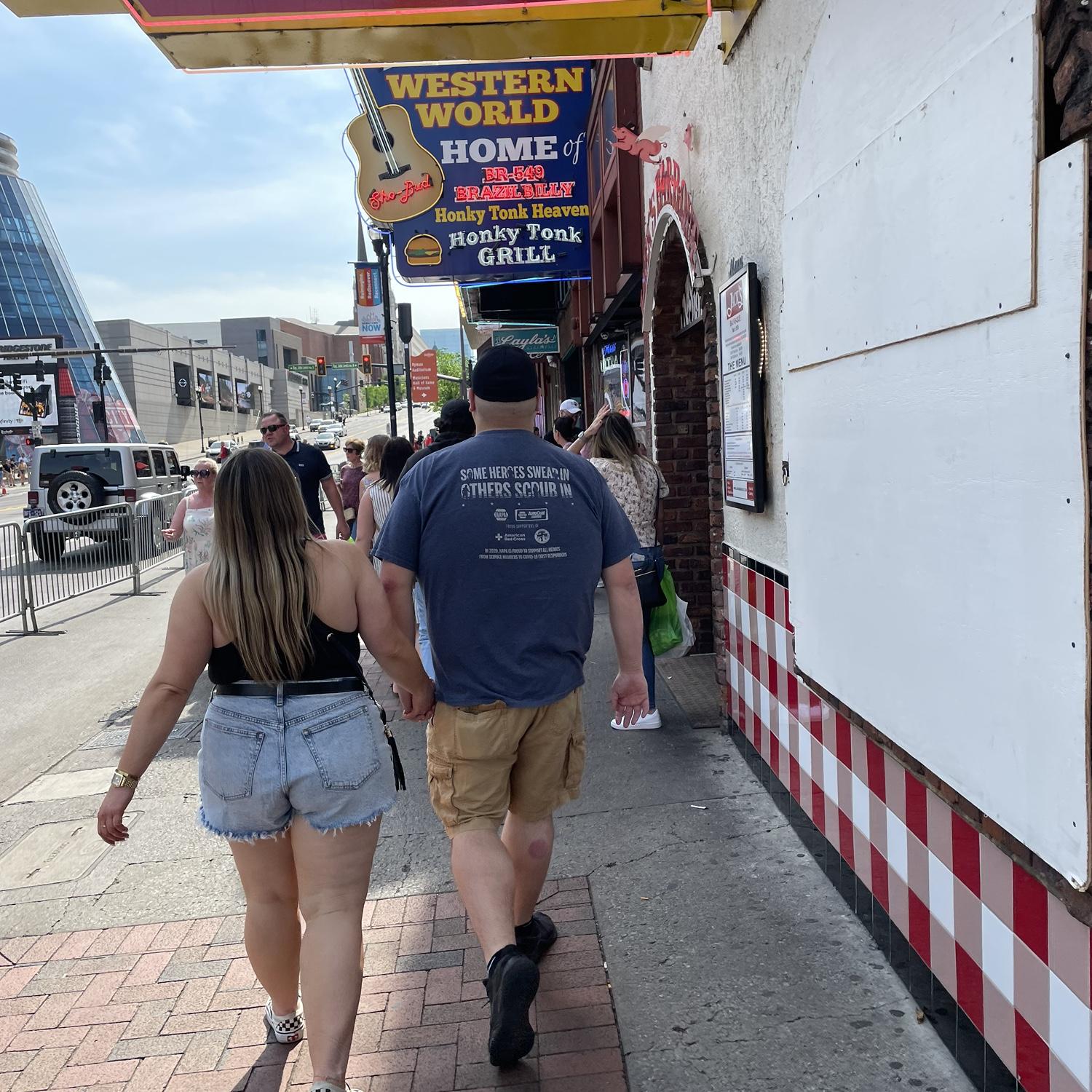 Our first trip together, Nashville!