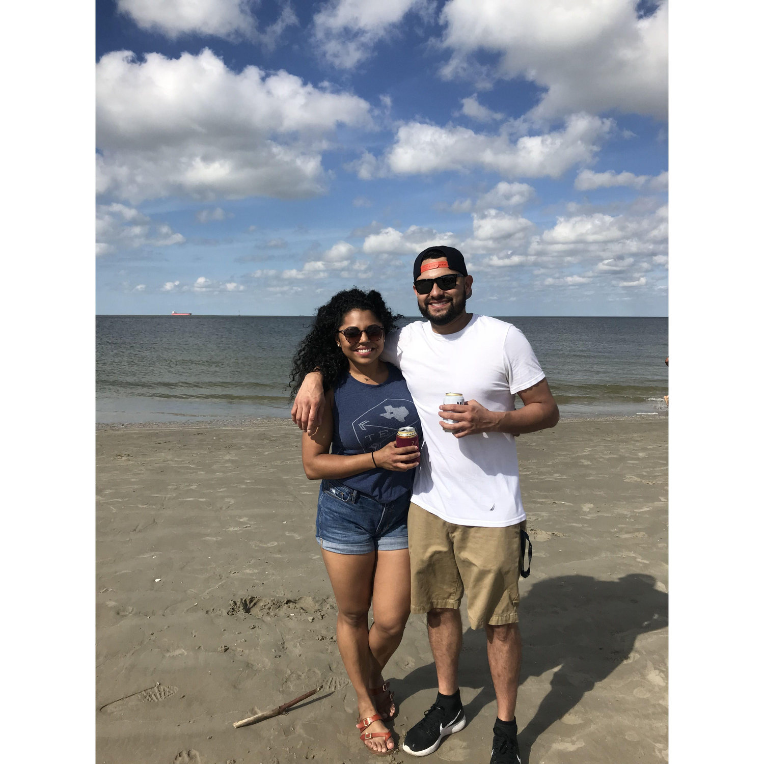 One of first (of many) Galveston trips!