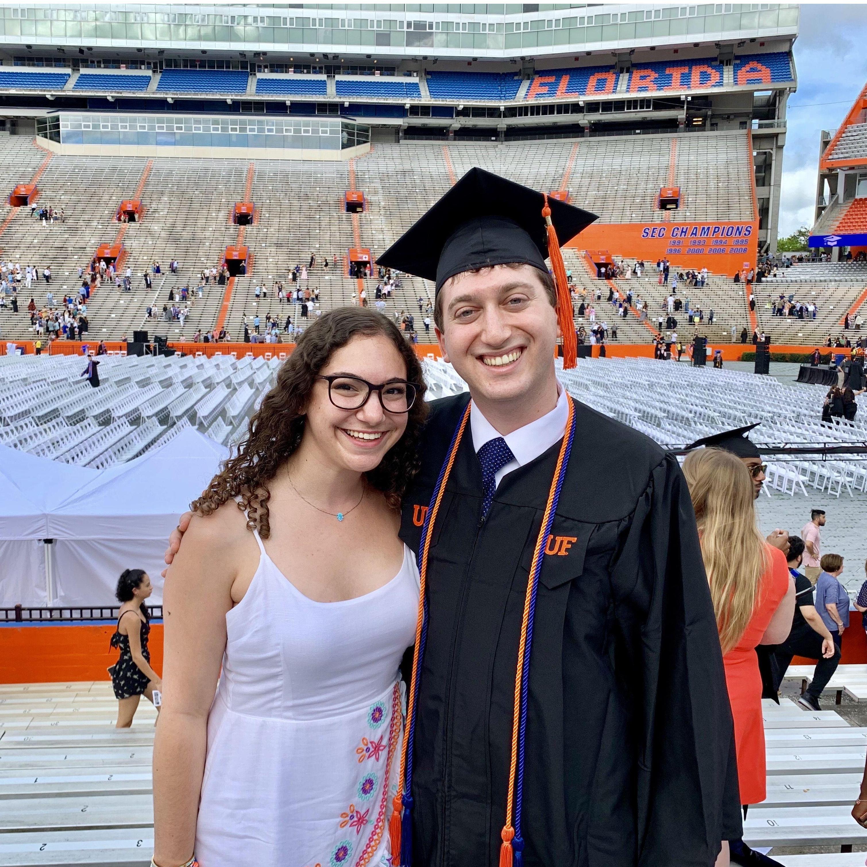 May 2019 – Sam's college graduation