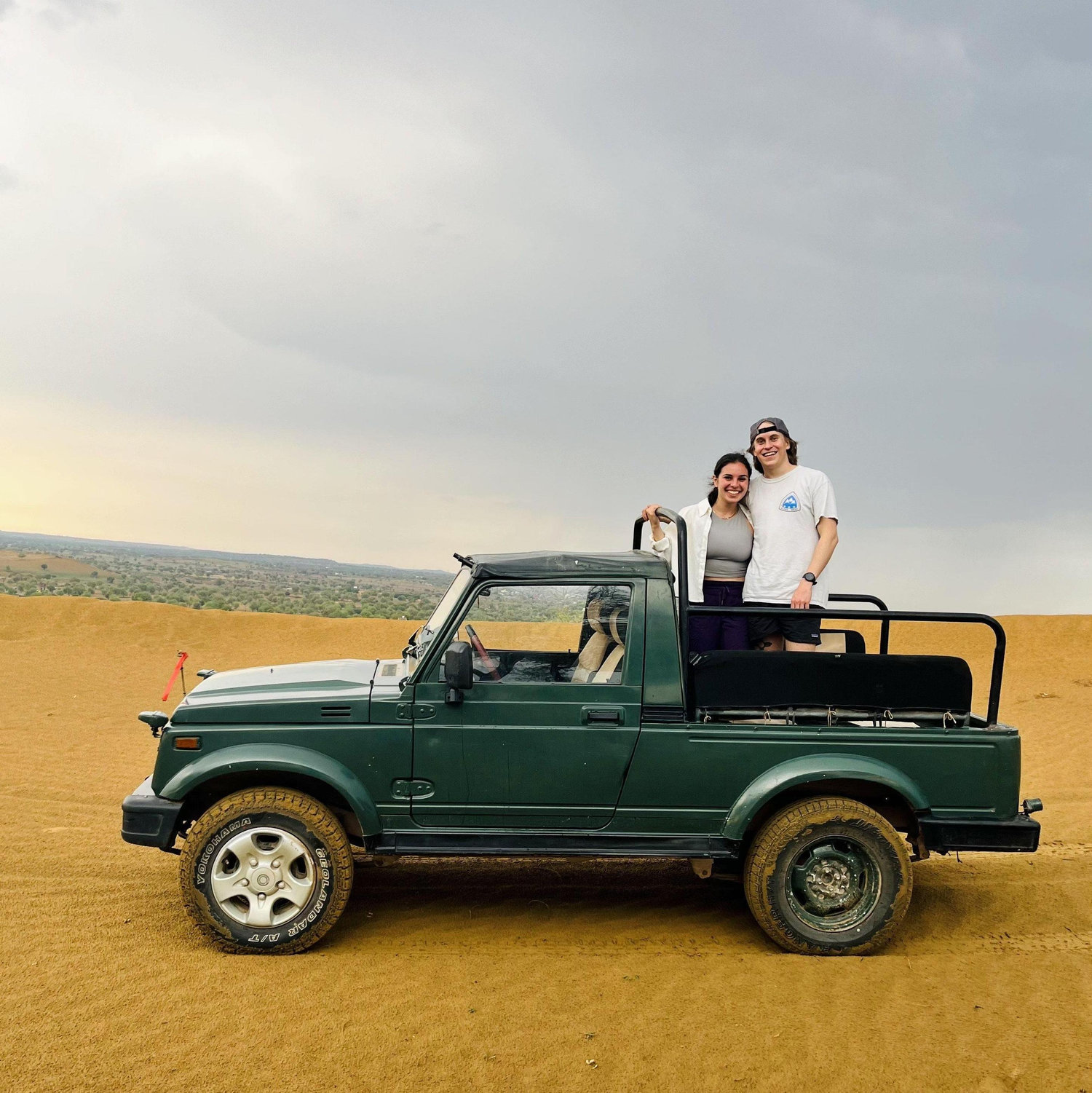 Seeing the dunes of Osian, India
