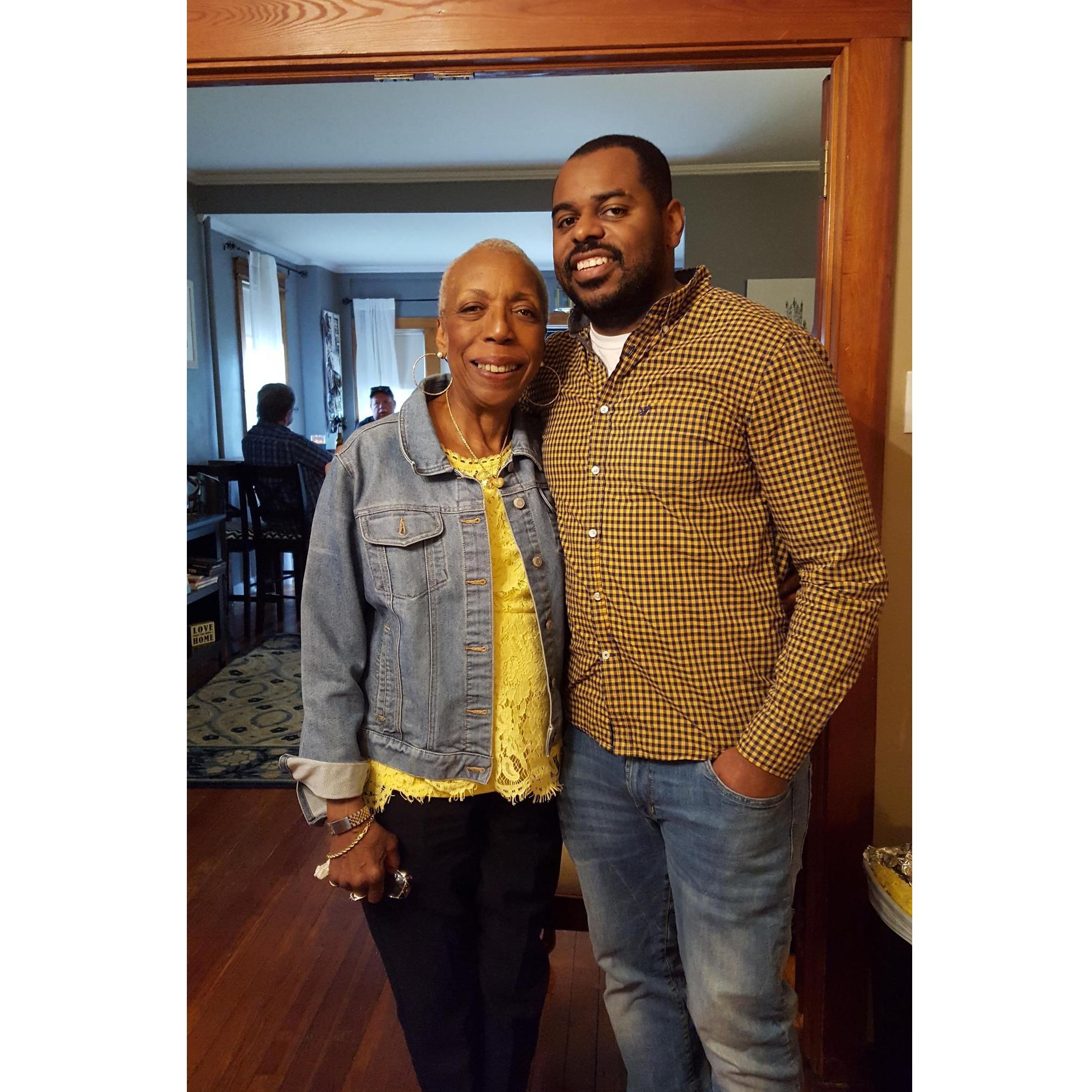 Randall and his Nana