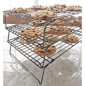 Wilton® Advance Select Premium Nonstick™ 3-Tier Cooling Grid in Gunmetal