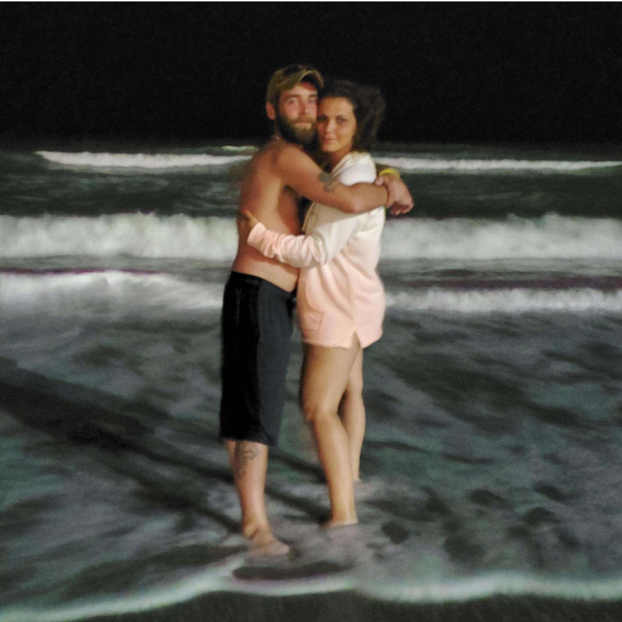 We went for a moonlight stroll looking for ghost crabs