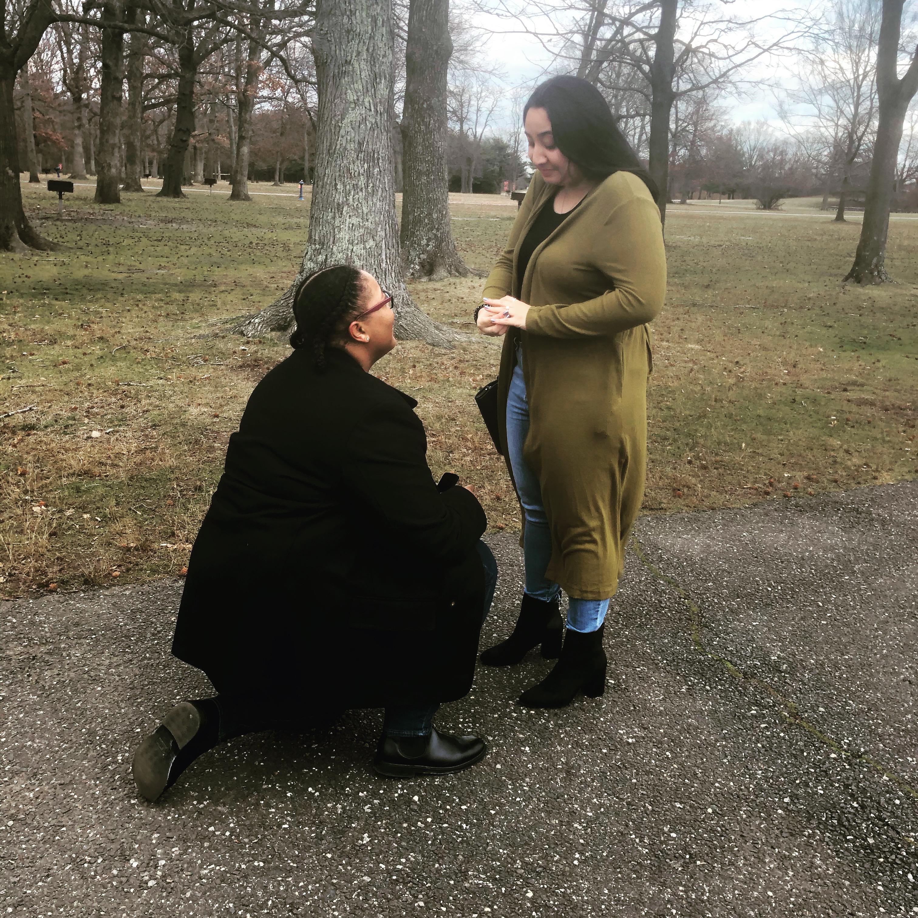 Don't worry, She said yes!